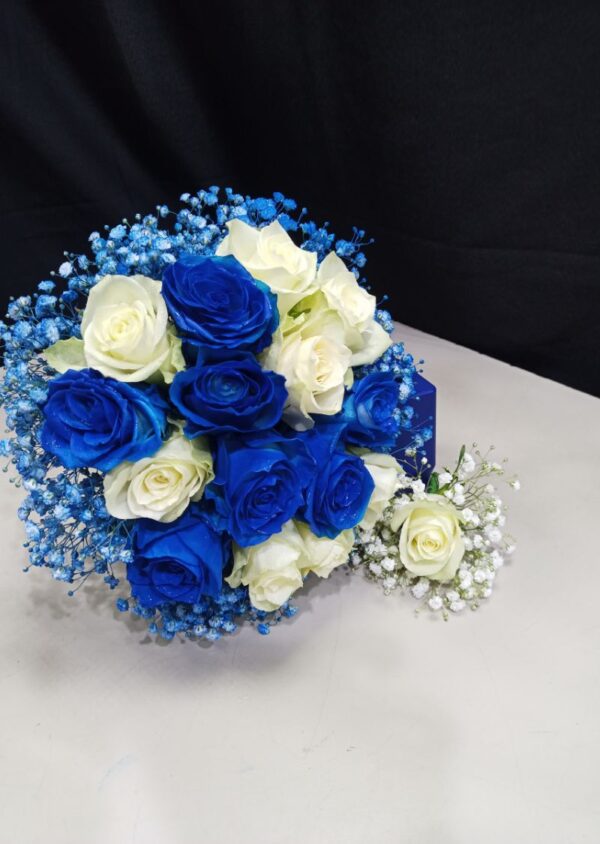 16pcs roses Bridal bouquet weeding bouquet