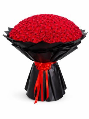 500 Roses Bouquet - Luxury Floral Arrangement with Red, Pink, and White Roses for Special Occasions